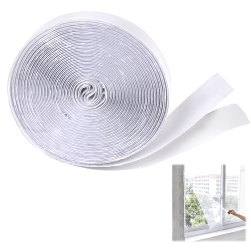 witeup Doppelseitiges Klebeband Extra Stark, 20mm X 6m Klettband Selbstklebend, Weiß Klettverschluss Selbstklebend, Klettband Fliegengitter, Teppich Klebeband, Klebeband witeup Doppelseitiges Klebeband Extra Stark, 20mm X 6m Klettband Selbstklebend, Weiß Klettverschluss Selbstklebend, Klettband Fliegengitter, Teppich Klebeband, Klebeband von witeup