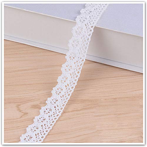 witgift 10 Meter Vintage Spitzenband Weiss Spitzenborte Häkel-Borte Spitze Spitzenstoff Spitzenbordüre Karten Tagebuch Scrapbooking Geschenkbox Dekoband Nähen Handwerk Hochzeit Deko witgift 10 Meter Vintage Spitzenband Weiss Spitzenborte Häkel-Borte Spitze Spitzenstoff Spitzenbordüre Karten Tagebuch Scrapbooking Geschenkbox Dekoband Nähen Handwerk Hochzeit Deko von witgift