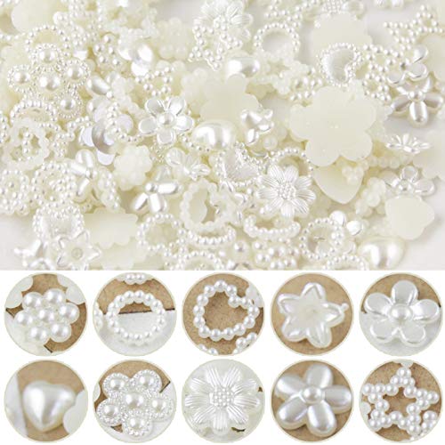 witgift 100 Stück gemischte Perlen, dekorative Imitationen, Herzverzierungen, Tischdekoration, Perlen, Konfetti, Perlen, Blumen, Hochzeitsdekoration, Tisch, Hochzeit, Pelren, Sterne für Hochzeitskarte witgift 100 Stück gemischte Perlen, dekorative Imitationen, Herzverzierungen, Tischdekoration, Perlen, Konfetti, Perlen, Blumen, Hochzeitsdekoration, Tisch, Hochzeit, Pelren, Sterne für Hochzeitskarte von witgift