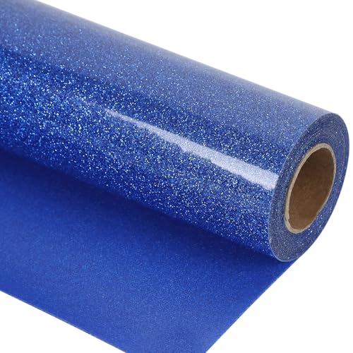 Vinyl-Glitzer, glänzend, permanent glänzend, schneidendes blaues Material für DIY-Projekte, 30 x 100 cm Rolle Vinyl-Glitzer, glänzend, permanent glänzend, schneidendes blaues Material für DIY-Projekte, 30 x 100 cm Rolle von wkao