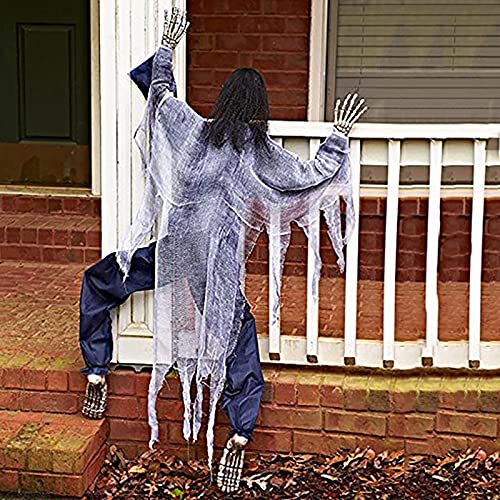 Vintage Halloween Garten Deko Horror House Wandklettern Geist Pendant - wojonifuiliy Realistischen Kletternde Zombies Grusel Geist Dekorativer Anhänger für Haustüren Gärten Höfen Verandas Vintage Halloween Garten Deko Horror House Wandklettern Geist Pendant - wojonifuiliy Realistischen Kletternde Zombies Grusel Geist Dekorativer Anhänger für Haustüren Gärten Höfen Verandas von wojonifuiliy