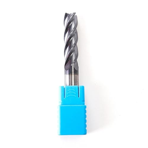 woleyuu Fräswerkzeuge Fräser HRC50 4-Flöten-Metallfräser Legierung Hartmetall-Schaftfräser Wolframstahl-Fräser 1 mm 2 mm 3 mm(2x4Dx50L) von woleyuu