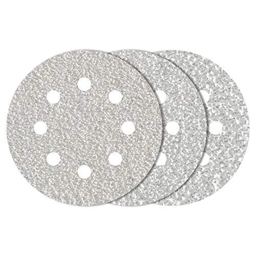 wolfcraft 25 Haft-Schleifscheiben für Exzenterschleifer Ø 125 mm I 1156100 I Körnung 40, 80, 120 I Optimale Leistung für Farbe, Lack & Spachtel, hohe Standzeit, universell einsetzbar wolfcraft 25 Haft-Schleifscheiben für Exzenterschleifer Ø 125 mm I 1156100 I Körnung 40, 80, 120 I Optimale Leistung für Farbe, Lack & Spachtel, hohe Standzeit, universell einsetzbar von wolfcraft