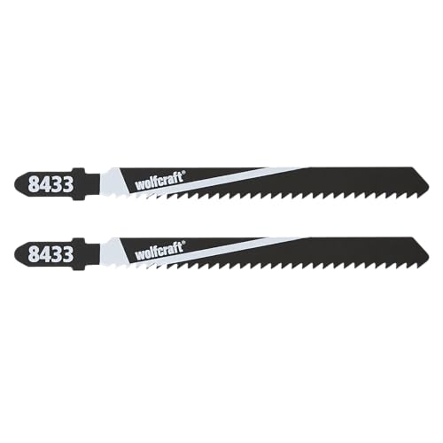 wolfcraft 2 Stichsägeblätter T-Schaft HCS 75 mm, 8433000 wolfcraft 2 Stichsägeblätter T-Schaft HCS 75 mm, 8433000 von wolfcraft