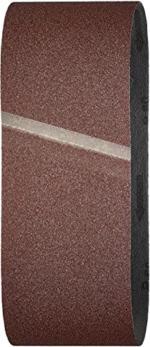 wolfcraft 3 Gewebe-Schleifbänder 100x560 mm I 1934000 I Körnung 60 I für Holz und Metall, Farbe und Lack I für Bandschleifer I Korund wolfcraft 3 Gewebe-Schleifbänder 100x560 mm I 1934000 I Körnung 60 I für Holz und Metall, Farbe und Lack I für Bandschleifer I Korund von wolfcraft