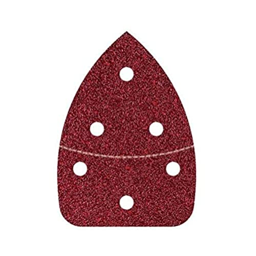 wolfcraft Haft-Schleifblätter 98 x 139 mm, Körnung 40 I 3136000 I Geeignet für Holz, Metall, Farbe, Kunststoff I für Dreiecksschleifer oder Multischleifer wolfcraft Haft-Schleifblätter 98 x 139 mm, Körnung 40 I 3136000 I Geeignet für Holz, Metall, Farbe, Kunststoff I für Dreiecksschleifer oder Multischleifer von wolfcraft