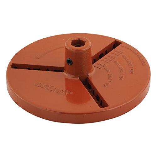wolfcraft Aufnahmeteller, Ø 110 mm - Zubehör für hartmetallbestreute Bohrkroneneinsätze -3466000 von wolfcraft