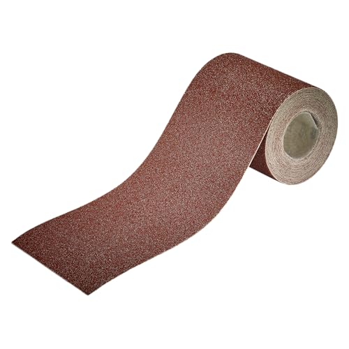wolfcraft Haft-Schleifpapierrolle K60, 4 m x 93 mm - 5810000 - für Schwingschleifer und Handschleifer, für Holz und Metall, langlebig und vielseitig einsetzbar, Korund, Klettgewebe wolfcraft Haft-Schleifpapierrolle K60, 4 m x 93 mm - 5810000 - für Schwingschleifer und Handschleifer, für Holz und Metall, langlebig und vielseitig einsetzbar, Korund, Klettgewebe von wolfcraft