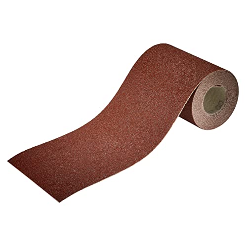 wolfcraft Haft-Schleifpapierrolle, 4m x 115 mm I 1742000 I Korn 180 I für Holz und Metall I für Schwingschleifer und Handschleifer wolfcraft Haft-Schleifpapierrolle, 4m x 115 mm I 1742000 I Korn 180 I für Holz und Metall I für Schwingschleifer und Handschleifer von wolfcraft