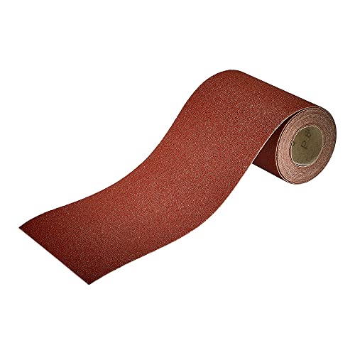 wolfcraft Haft-Schleifpapierrolle, 4m x 115 mm I 1740000 I Korn 80 I für Holz und Metall I für Schwingschleifer und Handschleifer wolfcraft Haft-Schleifpapierrolle, 4m x 115 mm I 1740000 I Korn 80 I für Holz und Metall I für Schwingschleifer und Handschleifer von wolfcraft