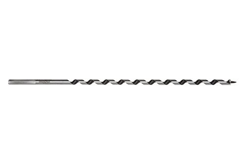 wolfcraft Holzbalkenbohrer, Sechskant-Schaft, Ø 6 mm, 250 mm Länge - 7659010 - Für Bohrungen in Holzbalken - gehärtete Schneiden - hochvergütete Stahlqualität - effektive Spanabfuhr von wolfcraft