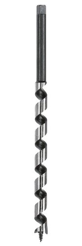 wolfcraft Holzbalkenbohrer, Sechskant-Schaft, Ø 8 mm I 7658010 I Für Bohrungen in Holzbalken von wolfcraft