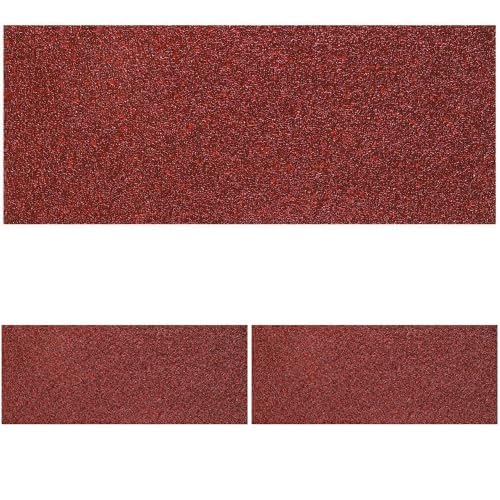 wolfcraft Schleifstreifen-Set 93 x 230 mm I Körnung 40, 80, 180-24 Stück I Ideal für Holz & Metall I Zubehör zu Schwingschleifer und Handschleifer I Korund wolfcraft Schleifstreifen-Set 93 x 230 mm I Körnung 40, 80, 180-24 Stück I Ideal für Holz & Metall I Zubehör zu Schwingschleifer und Handschleifer I Korund von wolfcraft
