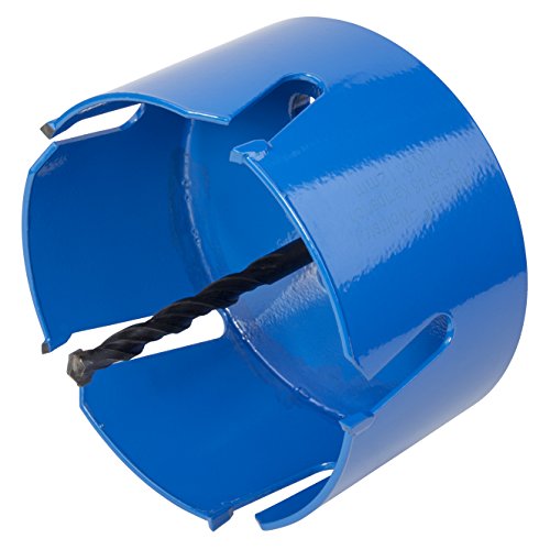 wolfcraft Universallochsäge mit Spanndorn I 5960000 I Für Bohrungen mit großem Durchmesser in unterschiedlichsten Materialien, Schnitttiefe 60 mm, ø112mm von wolfcraft