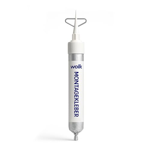 wolk easyPress Montagekleber 85 ml – extra starker & dauerelastischer Kleb- und Dichtstoff – wasserfest, temperaturbeständig – für Bau, Reparatur, Haushalt – bis +90°C, B2 wolk easyPress Montagekleber 85 ml – extra starker & dauerelastischer Kleb- und Dichtstoff – wasserfest, temperaturbeständig – für Bau, Reparatur, Haushalt – bis +90°C, B2 von wolk