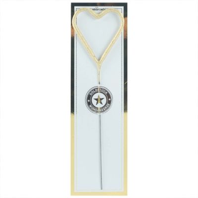 Wunderkerze Symbol Herz classic gold Wunderkerze Symbol Herz classic gold von wondercandle