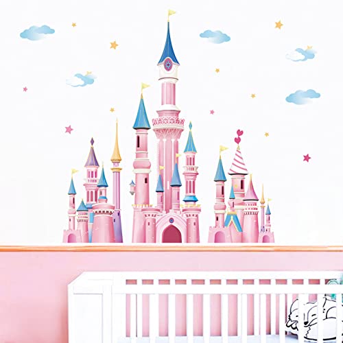 wondever Wandtattoo Schloss Mädchen Wandaufkleber Märchenschloss Bunt Wandsticker Wanddeko für Babyzimmer Kinderzimmer Schlafzimmer wondever Wandtattoo Schloss Mädchen Wandaufkleber Märchenschloss Bunt Wandsticker Wanddeko für Babyzimmer Kinderzimmer Schlafzimmer von wondever