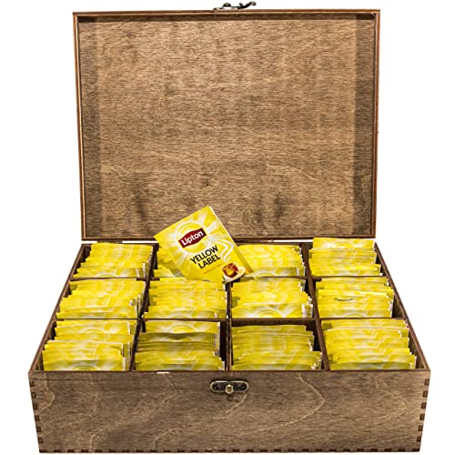 woodmanucom Aufbewahrungsbox mit Deckel für Tee aus Holz 12 Fächern, Tee-Organizer, Teebox für Teebeutel, Sortierbox, Holzkiste mit Deckel Aufbewahrung von Tee, Box mit Fächern für Teebeutel woodmanucom Aufbewahrungsbox mit Deckel für Tee aus Holz 12 Fächern, Tee-Organizer, Teebox für Teebeutel, Sortierbox, Holzkiste mit Deckel Aufbewahrung von Tee, Box mit Fächern für Teebeutel von woodmanucom