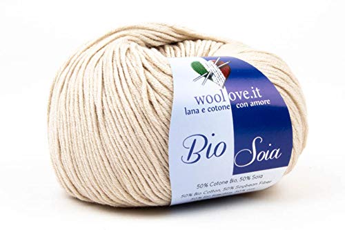 Bio Soia, herrliches Garn aus Bio-Baumwolle und Soja. Sehr weiche pflanzliche Naturfasern bei Hautkontakt, Kaschmireffekt, sehr leicht zu verarbeiten und langlebig Bio Soia, herrliches Garn aus Bio-Baumwolle und Soja. Sehr weiche pflanzliche Naturfasern bei Hautkontakt, Kaschmireffekt, sehr leicht zu verarbeiten und langlebig von woolove