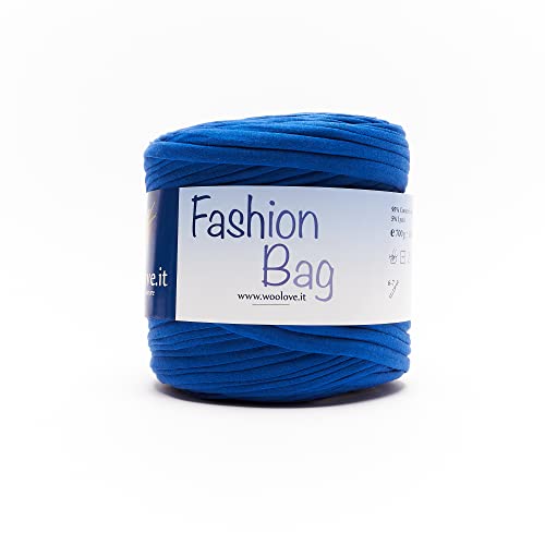 woolove – Fashion Bag - Starkes elastisches Baumwollgewebe aus Stoffzuschnitten Gewicht 700 g für Nadel/Häkelnadeln: 6.00/7.00 Elektrisches Blau 88 woolove – Fashion Bag - Starkes elastisches Baumwollgewebe aus Stoffzuschnitten Gewicht 700 g für Nadel/Häkelnadeln: 6.00/7.00 Elektrisches Blau 88 von woolove