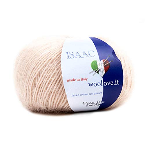 woolove Isaac Babywolle Alpaka und Seide Hohe Qualität für Strick- und Häkelnadeln zur Förderung von woolove