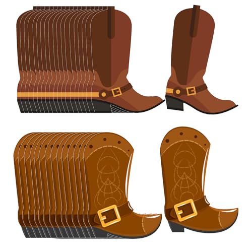 Cowboystiefel, Pinnwand-Ausschnitte, 60 Stück, DIY Wilder Westen, Cowpoke-Stiefel, Papierausschnitt, West-Cowboy-Thema, für Pinnwand, Dekoration, Cowpoke-Party, Wild-Themen-Partyzubehör Cowboystiefel, Pinnwand-Ausschnitte, 60 Stück, DIY Wilder Westen, Cowpoke-Stiefel, Papierausschnitt, West-Cowboy-Thema, für Pinnwand, Dekoration, Cowpoke-Party, Wild-Themen-Partyzubehör von wootile