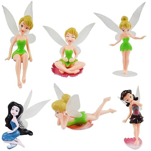 6 Stück Blumenfee Kuchenaufsätze Wopin Feen-Figuren Kuchen Dekoration Blumenfee Mini Figures Set Party Kuchen Dekoration Lieferungen Cake Topper für Mädchen, Kinder und Babys 6 Stück Blumenfee Kuchenaufsätze Wopin Feen-Figuren Kuchen Dekoration Blumenfee Mini Figures Set Party Kuchen Dekoration Lieferungen Cake Topper für Mädchen, Kinder und Babys von wopin
