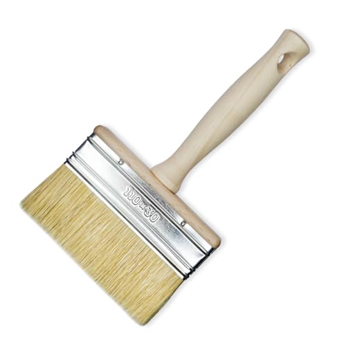 Flächenstreicher Pinsel 110x30 mm – Profi Flachpinsel für große Flächen von woplus