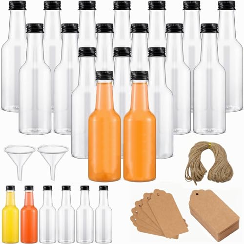 wordmouk Mini Fläschchen Kunststoff Likörflaschen 24 Stück 100ml Kleine Schnapsflaschen mit Schraubverschlüssen Trichter Kraftpapieretikett Plastik Fläschchen Mini-Weinflaschen für Hochzeiten Party wordmouk Mini Fläschchen Kunststoff Likörflaschen 24 Stück 100ml Kleine Schnapsflaschen mit Schraubverschlüssen Trichter Kraftpapieretikett Plastik Fläschchen Mini-Weinflaschen für Hochzeiten Party von wordmouk