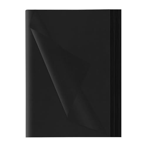woric 80 Blatt Seidenpapier Schwarz, 50x35 cm Tissue Paper Verpackungsmaterial Geschenkpapier für Geburtstag Hochzeit Deko DIY Basteln Verpacken woric 80 Blatt Seidenpapier Schwarz, 50x35 cm Tissue Paper Verpackungsmaterial Geschenkpapier für Geburtstag Hochzeit Deko DIY Basteln Verpacken von woric