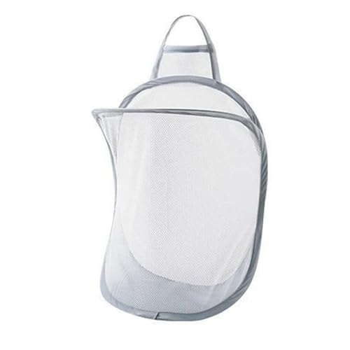 worien Zusammenklappbare Kleine WandwäScheköRbe Aus Netzstoff, HäNgender WäSchekorb, für die Verwendung in Hotels und Studentenwohnheimen, worien Zusammenklappbare Kleine WandwäScheköRbe Aus Netzstoff, HäNgender WäSchekorb, für die Verwendung in Hotels und Studentenwohnheimen, von worien