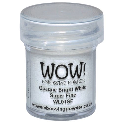 Wow Embossing Powder WOW Embossing-Puder, 15 ml, deckend, hellweiß von Wow Embossing Powder