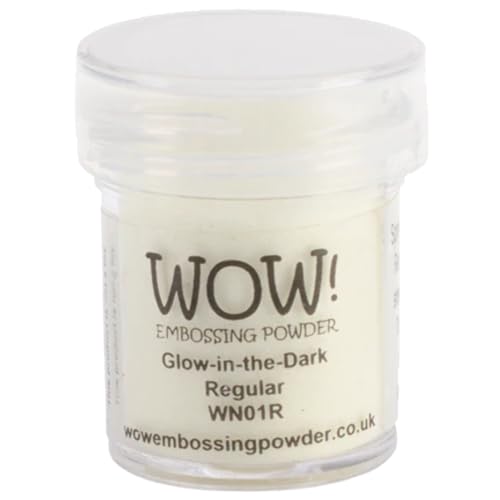 Wow Embossing Powder Wow Glo-In-The-Dark-Regular, Embossing-Puder, Leuchtend, 5 x 3 x 3 cm von WOW!