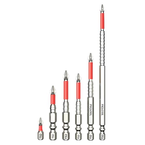 Stark magnetisches Schraubendreher-Bohrer-Set – universelles, rutschfestes Mini-Werkzeugset | Stark magnetischer Schraubendreher-Bohrer mit hoher Haltbarkeit für verschiedene Situationen von wqibq