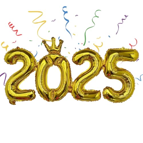 Wqibq Zahlenballons 2025, Neujahrsdekoration 2025 Zahlenballons Dekorationen, Folienballons 2025, 2025 Ballonzahlen Für Neujahr, Weihnachten, Abschlussfeiern, Dekoration Wqibq Zahlenballons 2025, Neujahrsdekoration 2025 Zahlenballons Dekorationen, Folienballons 2025, 2025 Ballonzahlen Für Neujahr, Weihnachten, Abschlussfeiern, Dekoration von wqibq