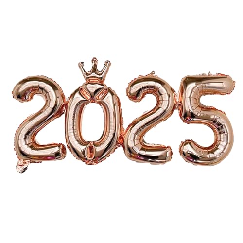 Wqibq Zahlenballons 2025, Neujahrsdekoration 2025 Zahlenballons Dekorationen, Folienballons 2025, 2025 Ballonzahlen Für Neujahr, Weihnachten, Abschlussfeiern, Dekoration Wqibq Zahlenballons 2025, Neujahrsdekoration 2025 Zahlenballons Dekorationen, Folienballons 2025, 2025 Ballonzahlen Für Neujahr, Weihnachten, Abschlussfeiern, Dekoration von wqibq