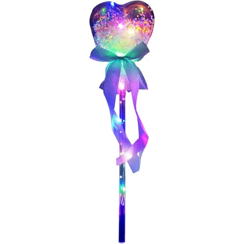 wqibq Light up Wand | LED Pretty Glow Toy Wands | Handheld Fairy Stick for Girl's Costume Role Play Show Cosplay Birthday Favor wqibq Light up Wand | LED Pretty Glow Toy Wands | Handheld Fairy Stick for Girl's Costume Role Play Show Cosplay Birthday Favor von wqibq