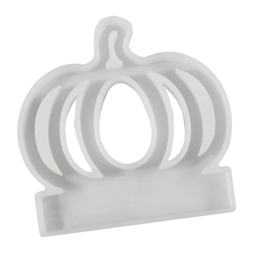 wqibq Teelicht Halter Silikon Form - Kürbis Kerzenständer Gießform,Silicone Gussform Für Beton Gips Harz Bastelbedarf Halloween von wqibq