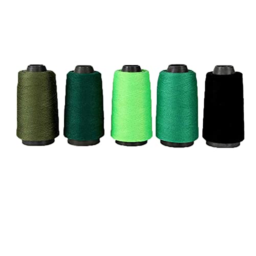 5-teiliges Nähgarn-Maschinengarn Stichzubehör-Set Stickspule Zubehör-Set Polyester Handarbeit (Farbe: D) (E) von wsdswdsfedscsfbrgdf