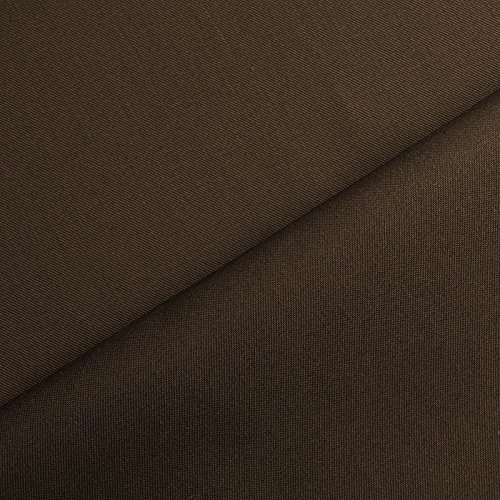 Gabartex Öko-Tex® - 35% Baumwolle / 65% Polyester - Stoff Meterware - Berufsköper - Unifarben Braun von Aktivstoffe