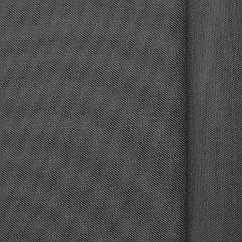 Köpertex - Farbe:dunkelgrau - 65% Baumwolle / 35% Polyester - kochfest - Berufsköper - Stoff - Meterware von Aktivstoffe