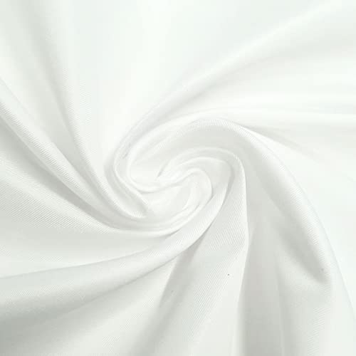 Sun Micro 1144 - Stoff Meterware - 100% Polyester Microfaser (weiß) von Aktivstoffe