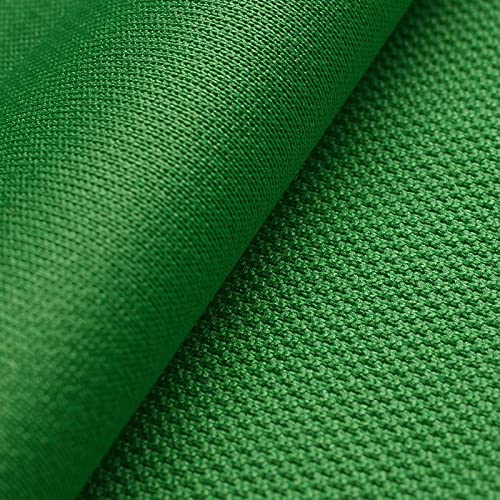 Coolmax® Light - 100% Polyester Coolmax - schnell trocknend - beidseitig verwendbar - rascher Feuchtigkeitstransport - Stoff - Meterware (grün) von Aktivstoffe