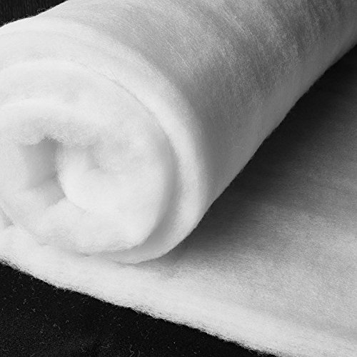 Watte/Volumenvlies - 300 g/m² - 210 cm Überbreite - Öko-Tex® Standard 100 - Stoff Meterware - 100% Polyester von Aktivstoffe