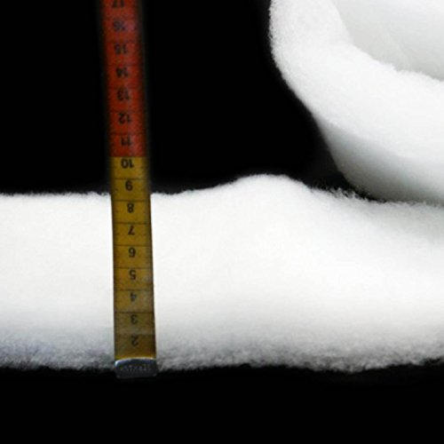 Watte - Wattevlies - Volumenvlies - 330 Gramm/m² - 210 cm breit - Flammenhemmend BS 5852, T2- Stoff Meterware - 100% Polyester Watte - Wattevlies - Volumenvlies - 330 Gramm/m² - 210 cm breit - Flammenhemmend BS 5852, T2- Stoff Meterware - 100% Polyester von Aktivstoffe