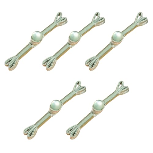 5 x chinesische Kostüm-Perlenknöpfe zum Aufnähen, Schnalle, Cheongsam-Zubehör 5 x chinesische Kostüm-Perlenknöpfe zum Aufnähen, Schnalle, Cheongsam-Zubehör von xbiez