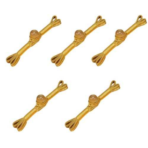 5 x chinesische Kostüm-Perlenknöpfe zum Aufnähen, Schnalle, Cheongsam-Zubehör 5 x chinesische Kostüm-Perlenknöpfe zum Aufnähen, Schnalle, Cheongsam-Zubehör von xbiez