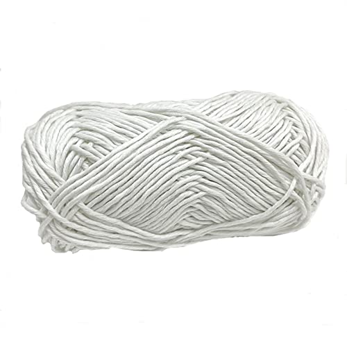 50 m Polyester-Strickgarn, 50 g, Weben, Häkeln, Pullover-Garn für Kinder, Frauen, Mädchen, handgefertigt von xbiez