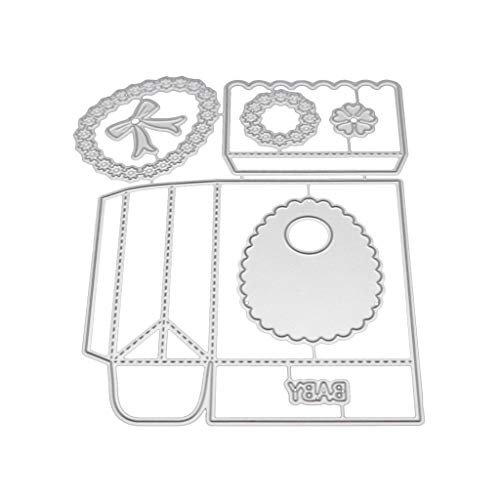 Candy Box Baby Metall Stanzformen Schablone Scrapbooking DIY Album Stempel Präge Stanzungen Für Karten von xbiez