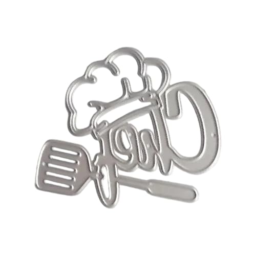 Cook Stanzschablonen aus Karbonstahl, dekorative Prägepapier-Stanzform für Kartenherstellung, Scrapbooking, Lesezeichen Cook Stanzschablonen aus Karbonstahl, dekorative Prägepapier-Stanzform für Kartenherstellung, Scrapbooking, Lesezeichen von xbiez